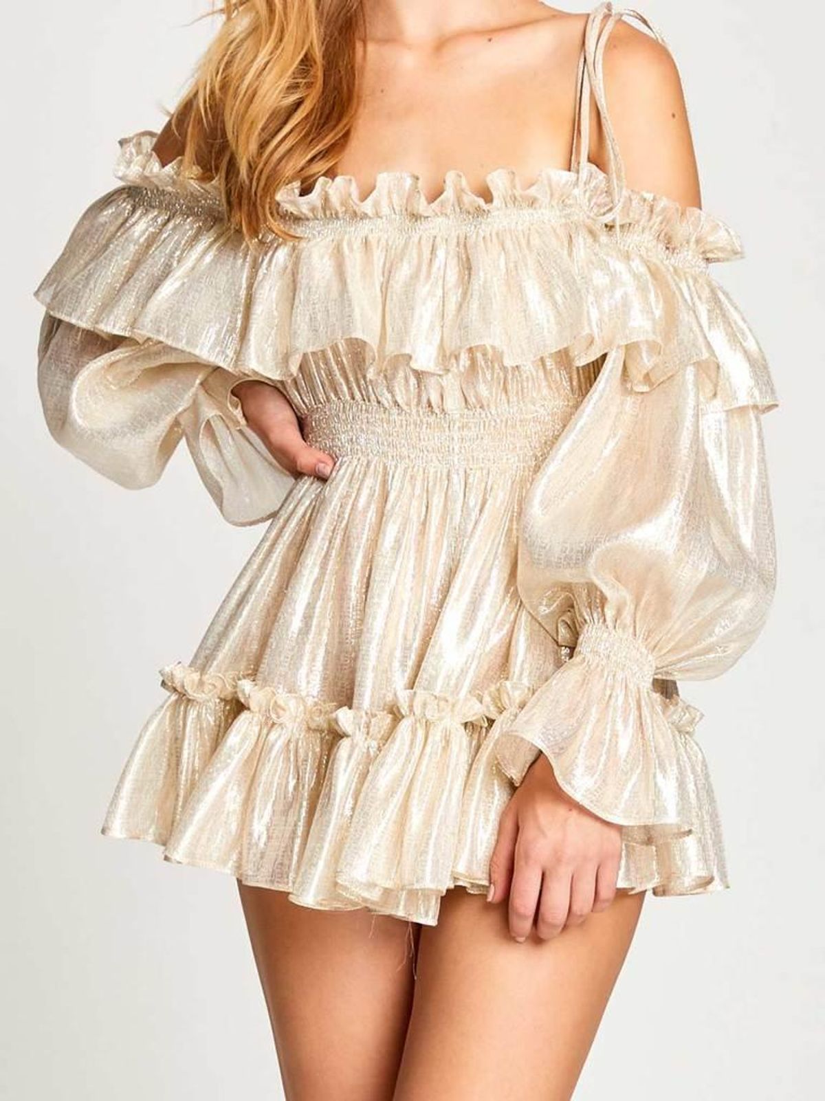 Alice McCall Champers Playsuit for rent on The Volte - main image