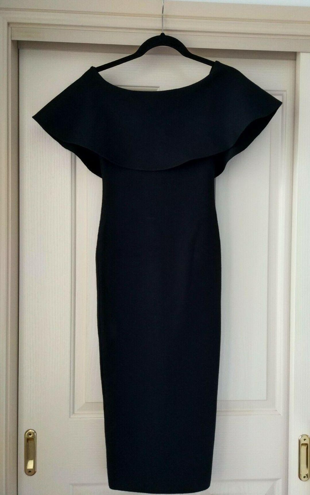 Sheike black dress off the shoulder size XS for rent on The Volte - main image