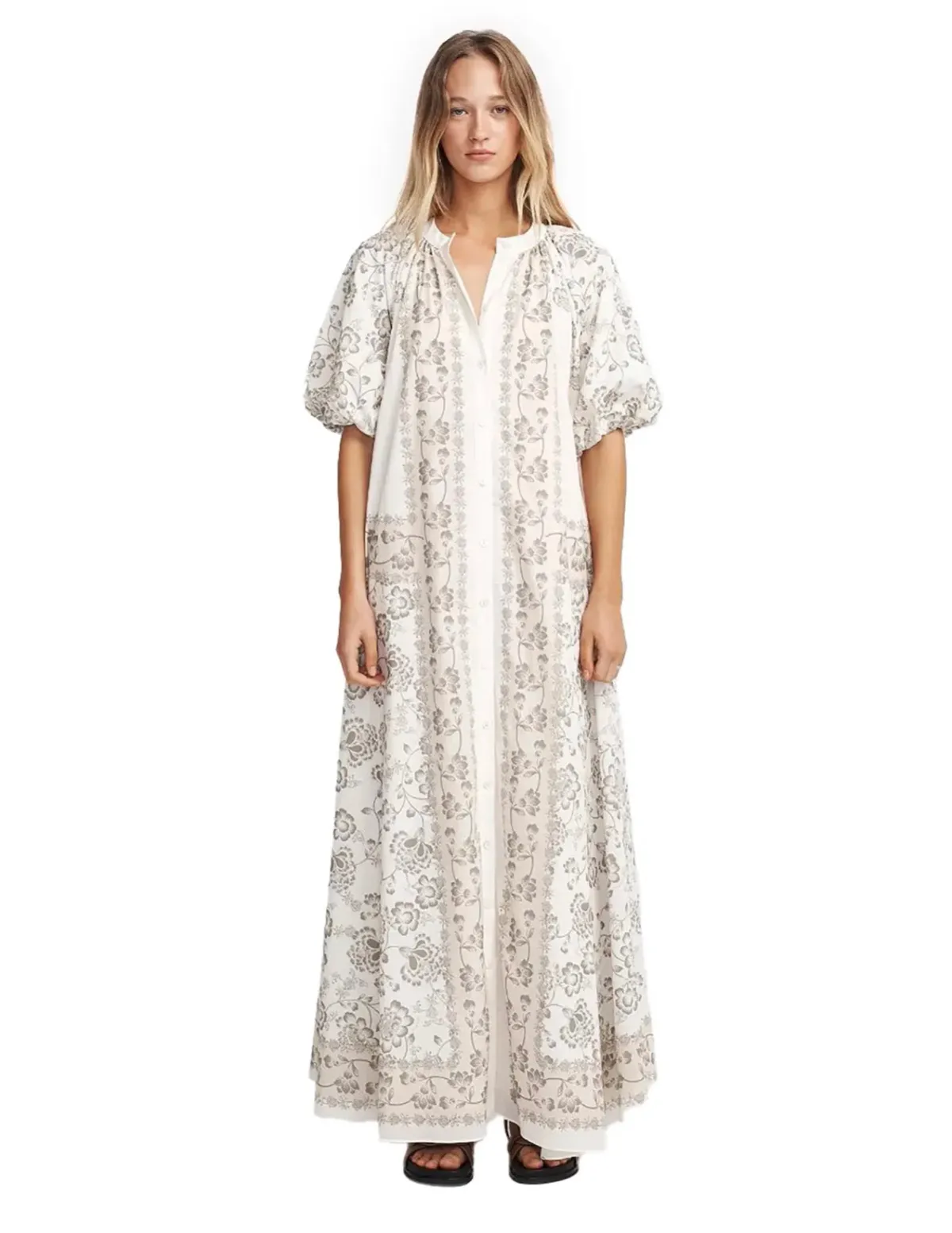 Hansen & Gretel Jacinda Dress Botanica Size XL for rent on The Volte - main image