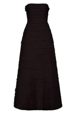 🖤 AJE Soundscape Maxi Dress – Black – Size 12 AU Strapless Formal Gown🖤 for rent on The Volte - image 8