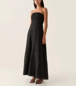 🖤 AJE Soundscape Maxi Dress – Black – Size 12 AU Strapless Formal Gown🖤 for rent on The Volte - image 2