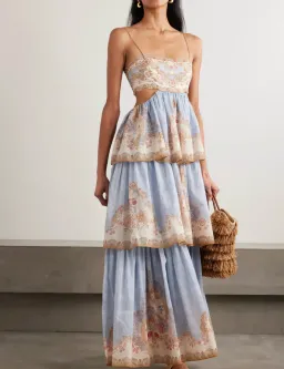 ZIMMERMANN DAYLIGHT TIERED MAXI DRESS SZ 2/ AU12 for rent on The Volte - image 2