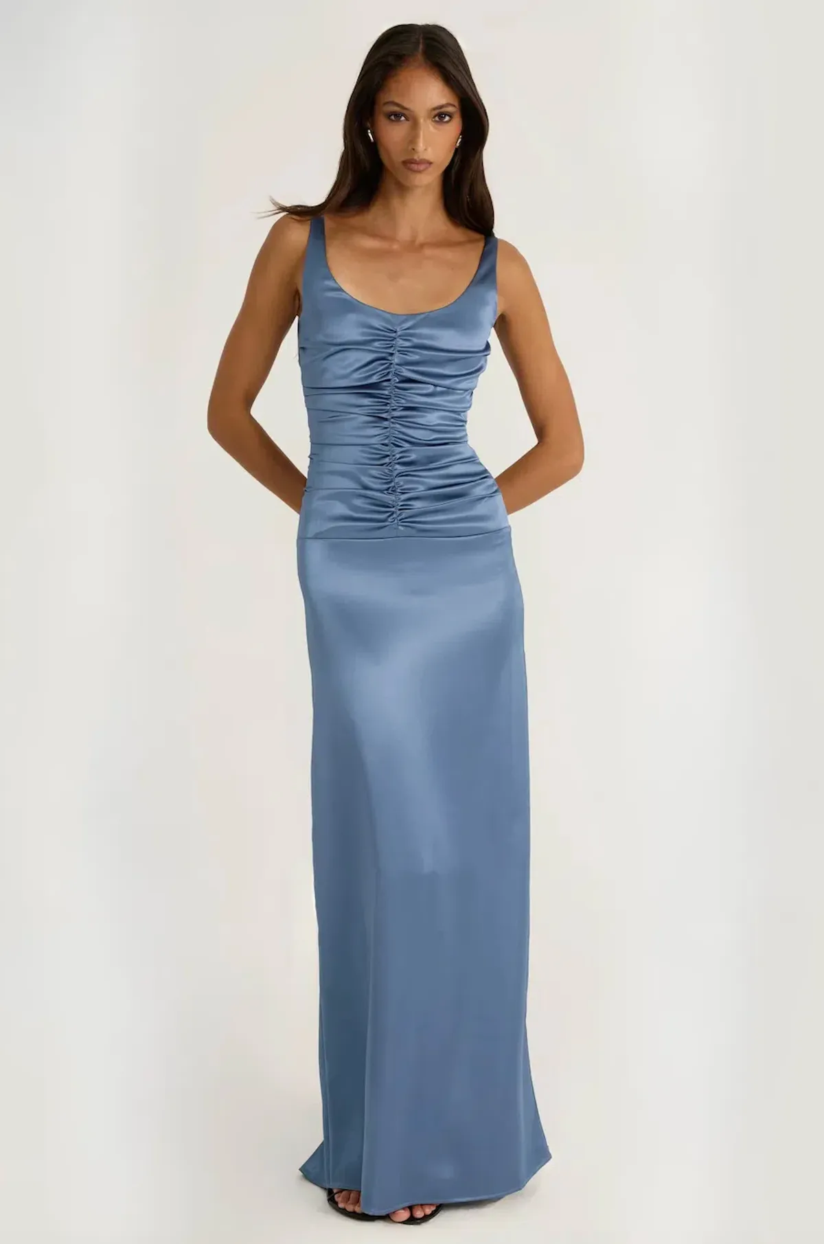 Atlein Gown | Blue - Size 6 for rent on The Volte - main image