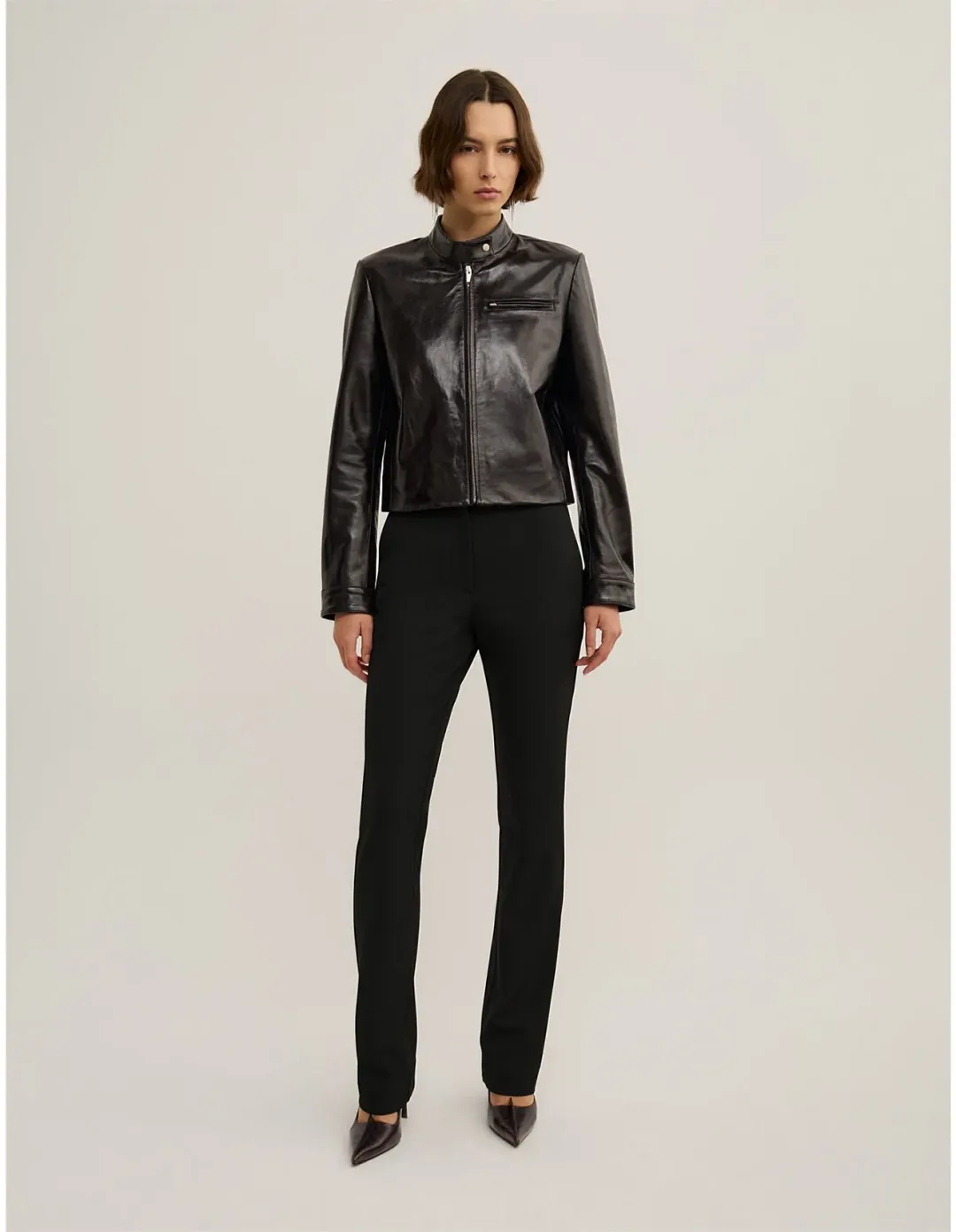 Witchery Bootcut Pants Size 8 AU Black for rent on The Volte - main image