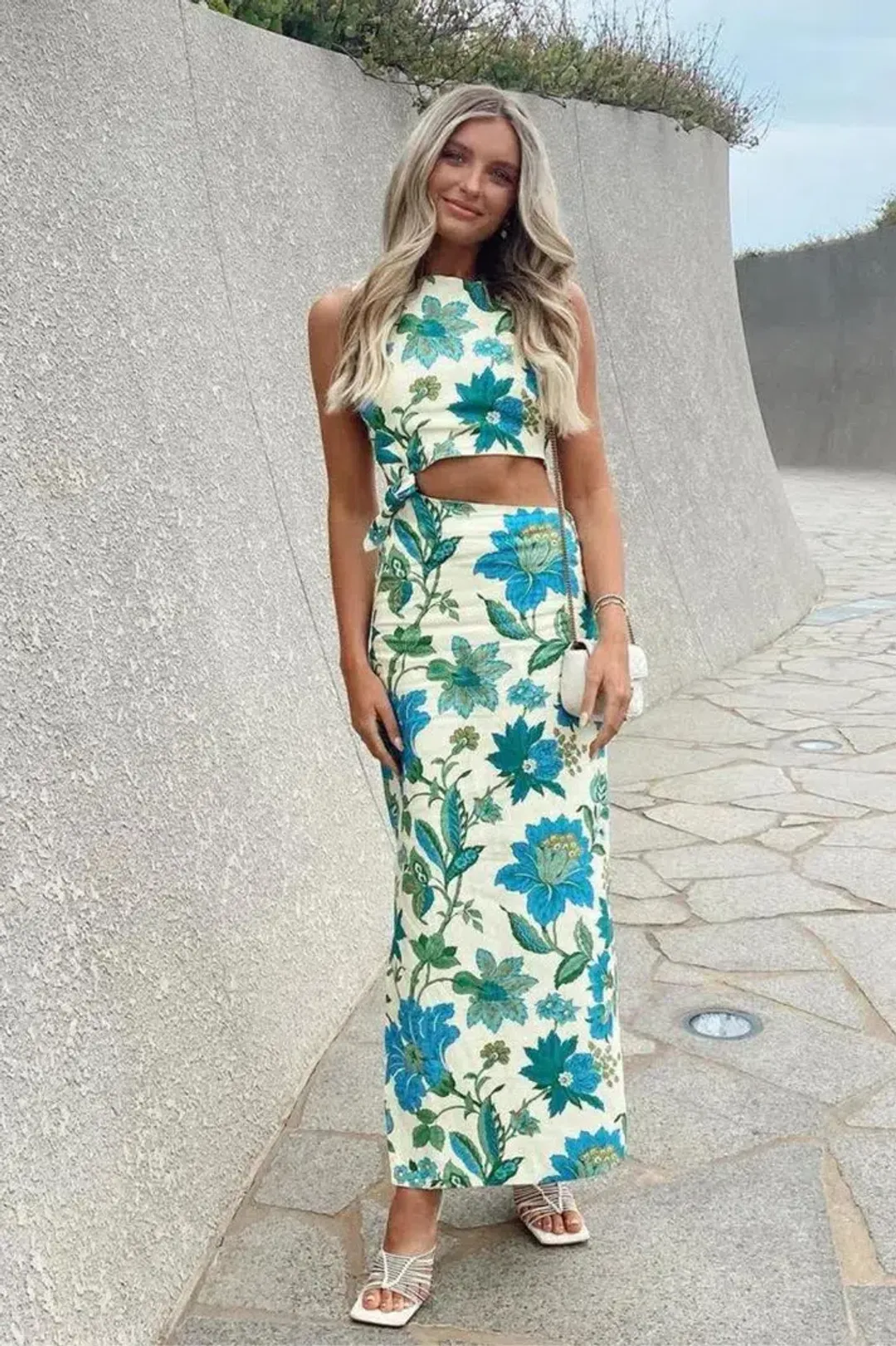 SIR THE LABEL ALEXANDRE KNOT DRESS SIZE 10 for rent on The Volte - main image