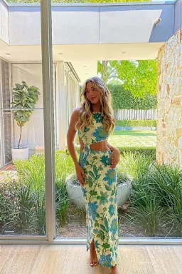 SIR THE LABEL ALEXANDRE KNOT DRESS SIZE 10 for rent on The Volte - image 2