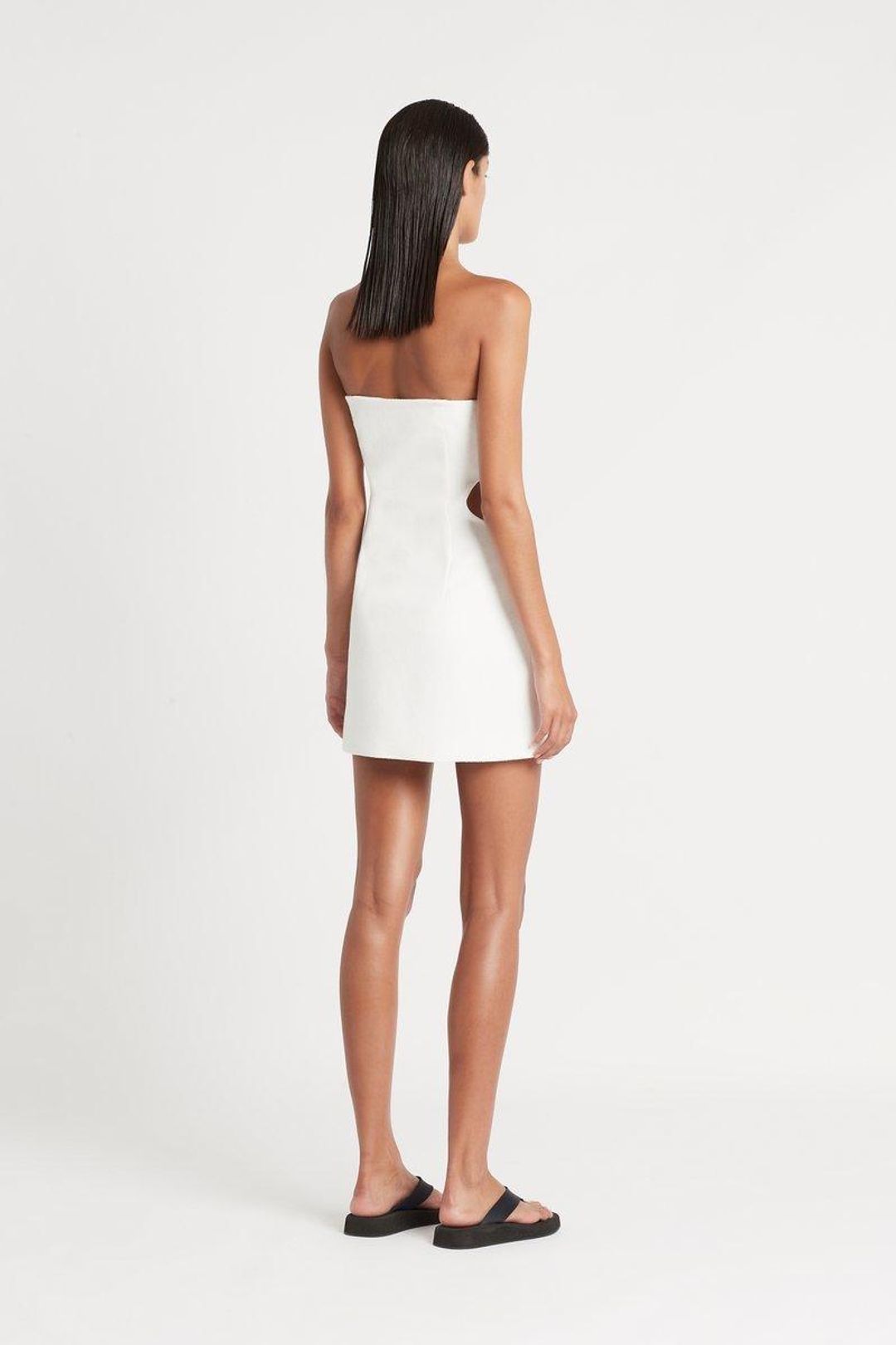 Sir The Label Jacque Mini Dress White Size 1 | AU 8 for rent on The Volte - main image
