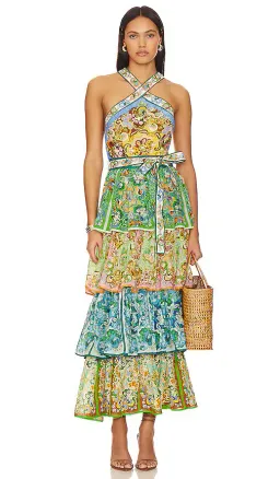 Alemais Dreamer Halter Dress Size 8 for rent on The Volte - image 3