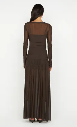 BEC + BRIDGE Blaine Drape Maxi Dress Size 6 for rent on The Volte - image 3