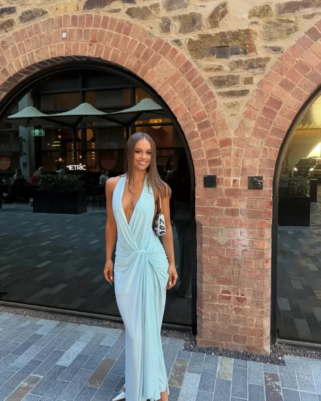 Bec & Bridge Clementine Maxi Blue Size 10 for rent on The Volte - main image