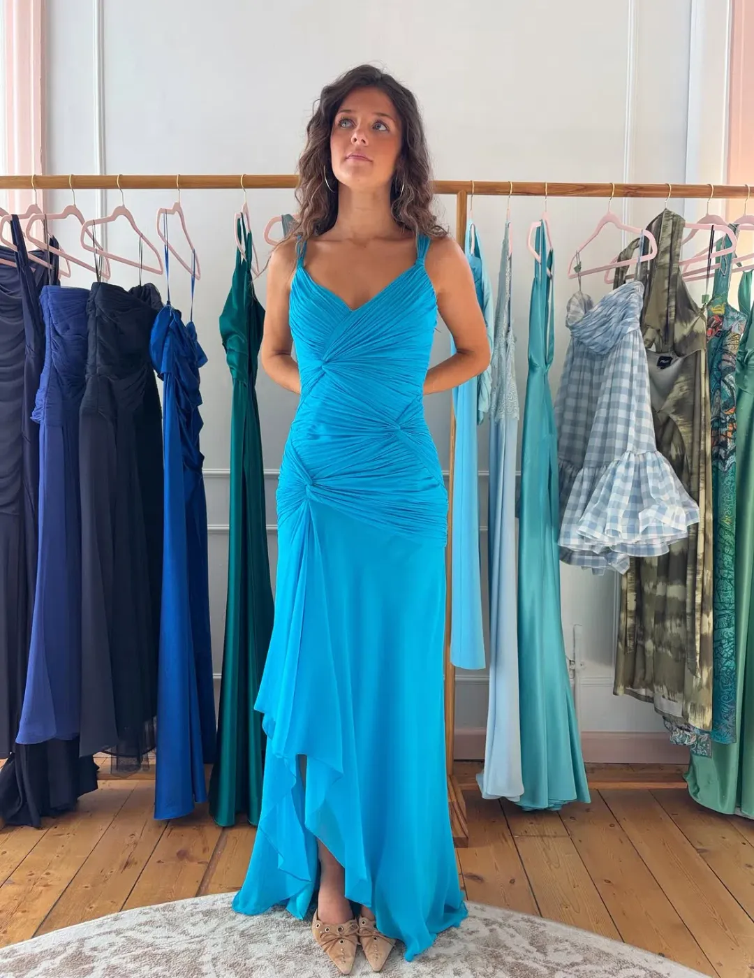 Skye Dress by Niteline for rent on The Volte - main image