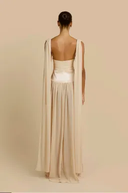 Arcina ORI RAMONA DRESS CHAMPAGNE Size Small for rent on The Volte - image 5