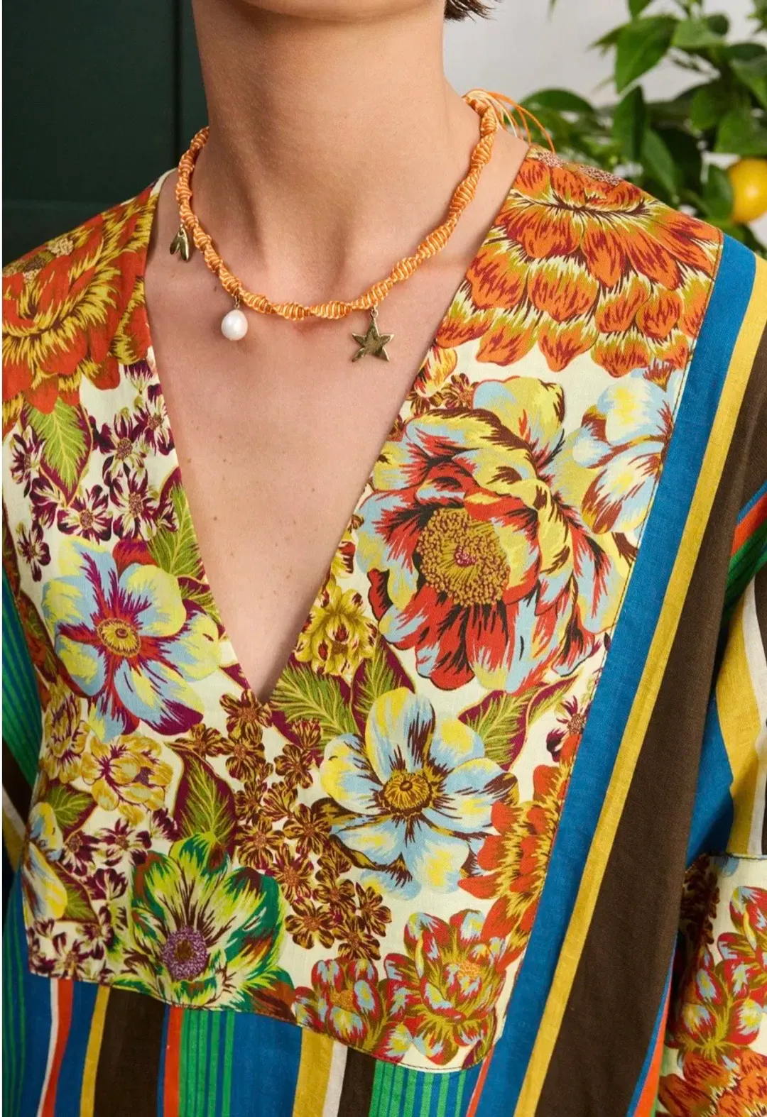 Alemais Charlie Midi Dress Kaftan Size 12 fits 14 for rent on The Volte - main image