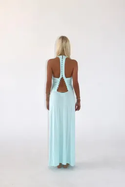 Solamusa Angelina Maxi in Aqua for rent on The Volte - image 3