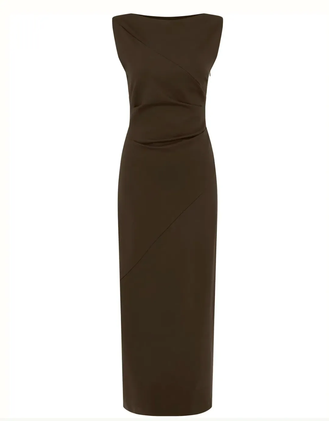 Harris Tapper Brown Matilda Dress Size AU 14 for rent on The Volte - main image