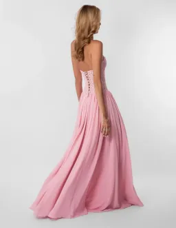 Fenity Faye Maxi Dress in Pink Size XS for rent on The Volte - image 7