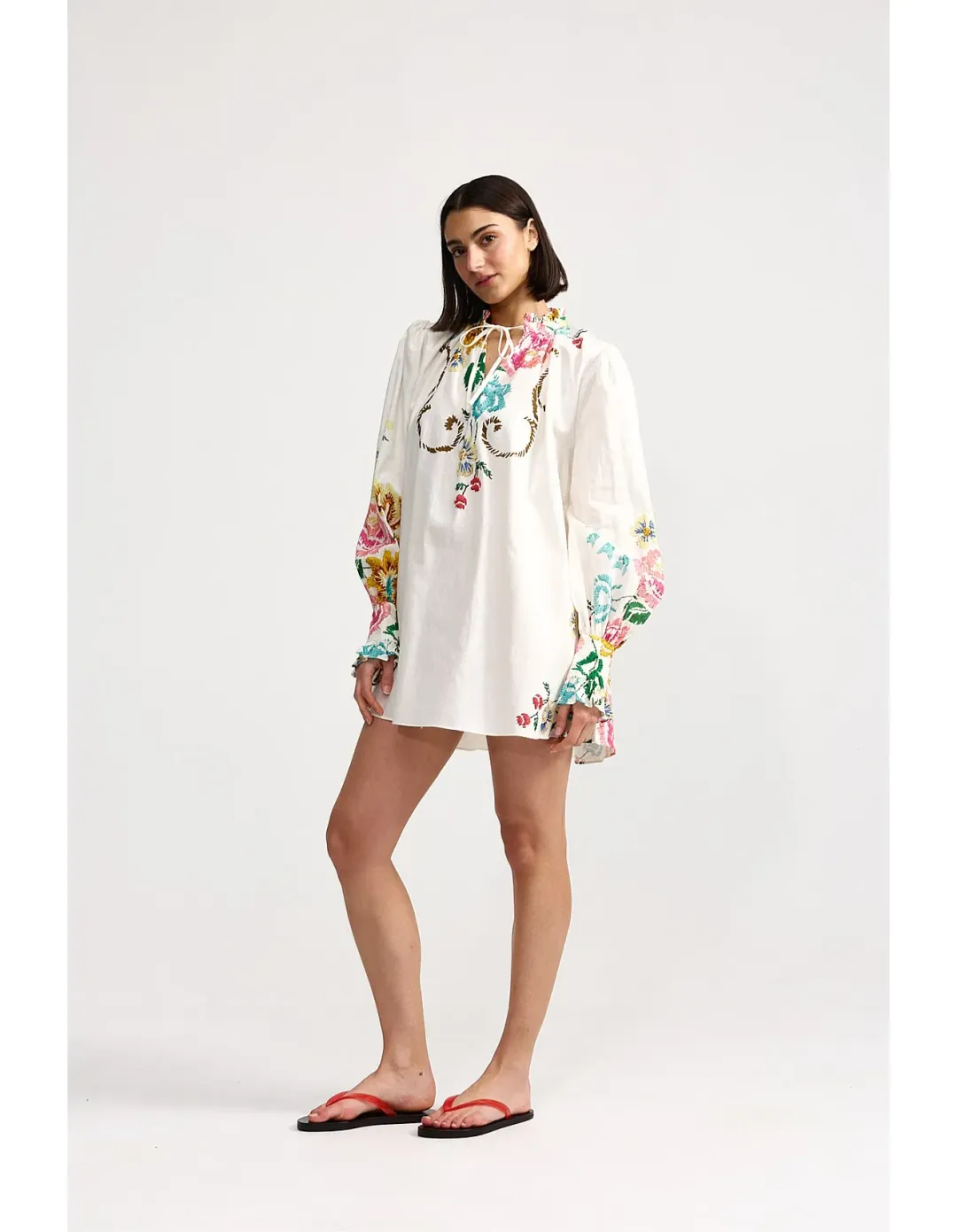 Aston Studio Elie Dress Size 6 AU Antique Bouquet for rent on The Volte - main image
