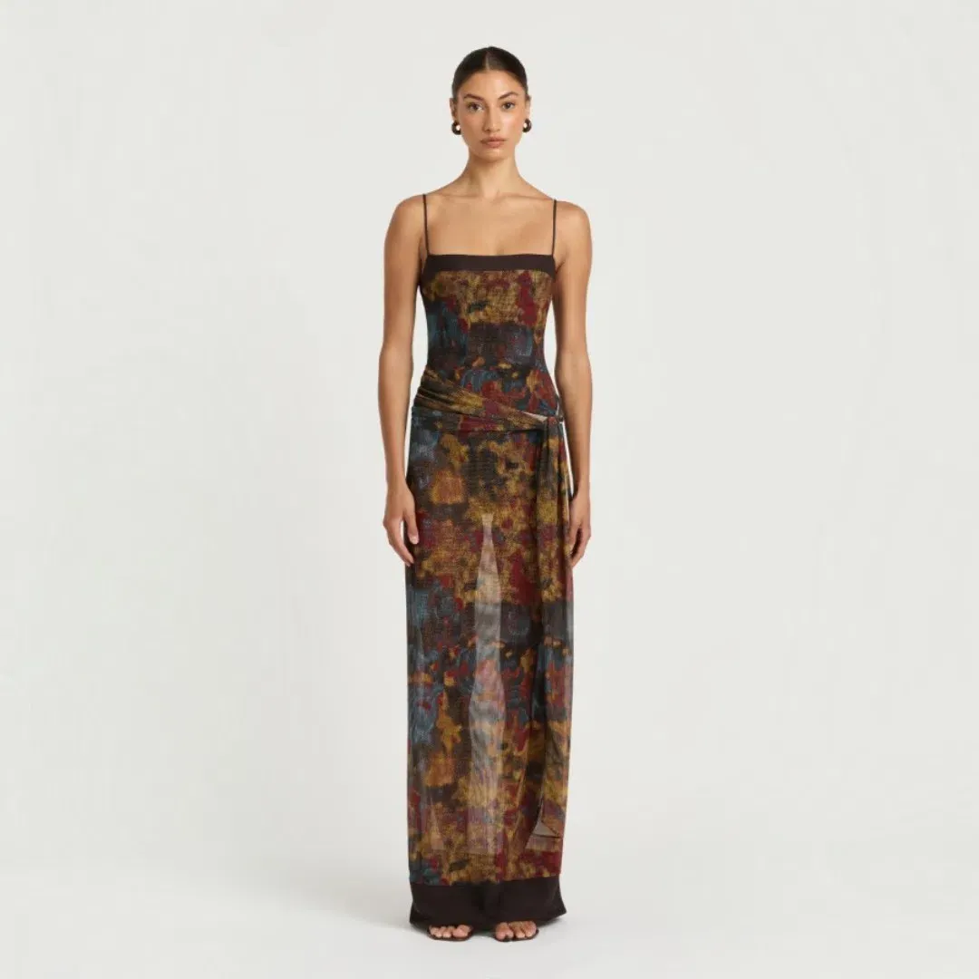 Benni Suki Maxi Dress Size 6 for rent on The Volte - main image