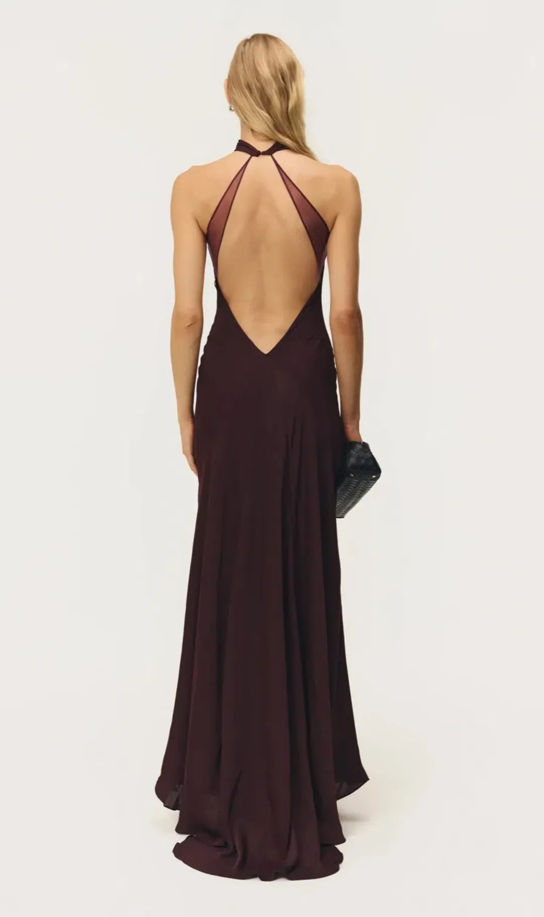 ARCINA ORI Avaline Dress Plum Size XS (AU 6) for rent on The Volte - main image