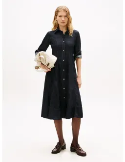 Tommy Hilfiger Denim Midi Shirt Dress Size 42 EU for rent on The Volte - image 1