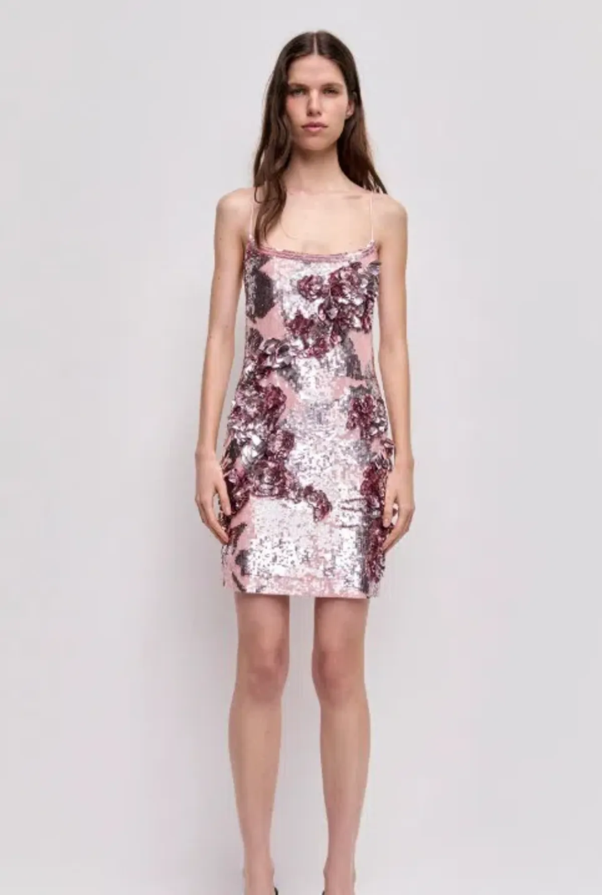 Aje Halo Mini Sequin Dress - size 6/XS for rent on The Volte - main image