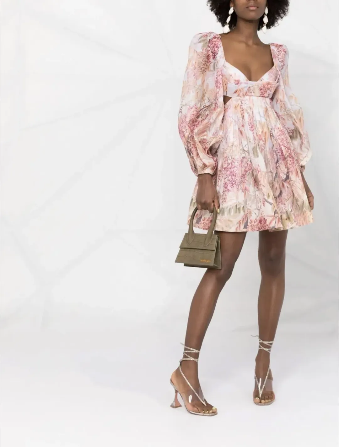 Zimmermann Botanica Bralette mini dress size 0 for rent on The Volte - main image
