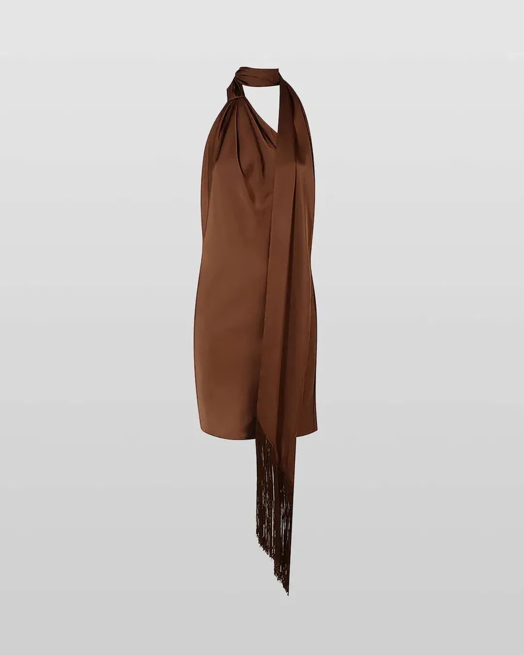 Rat & Boa Serafina Mini dress in cocoa size M for rent on The Volte - main image
