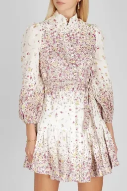 Zimmermann Carnaby floral mini dress- Size 0 for rent on The Volte - image 2