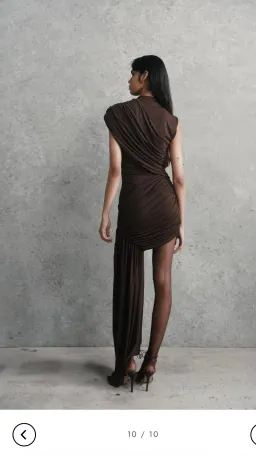 De La Vali Ravenna Mini Dress for rent on The Volte - image 5