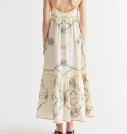 ANTIPODEON FLOWER SEEKER SUN DRESS IN SNOW DROP SIZE 8 for rent on The Volte - image 5