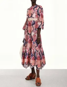Zimmermann Laurel Billow Midi Dress Size 0P AU 6 for rent on The Volte - image 2