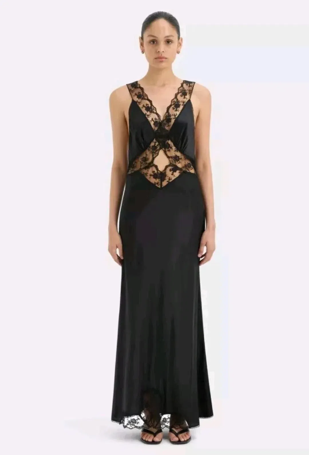 Sir The Label Aries Gown in Black Size 4 AU 14 for rent on The Volte - main image