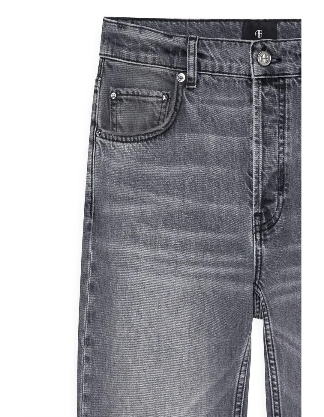 Anine Bing Kate Jean Washed Grey Size 24 for rent on The Volte - main image