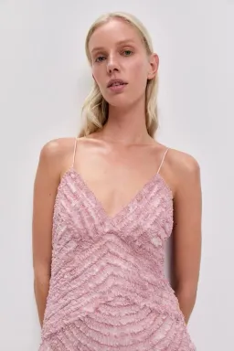 🩷🌸 NEW AJE Amaris Evening Gown – Rosewater Pink – Size 8 Formal Evening Maxi Dress🌸🩷 for rent on The Volte - image 5