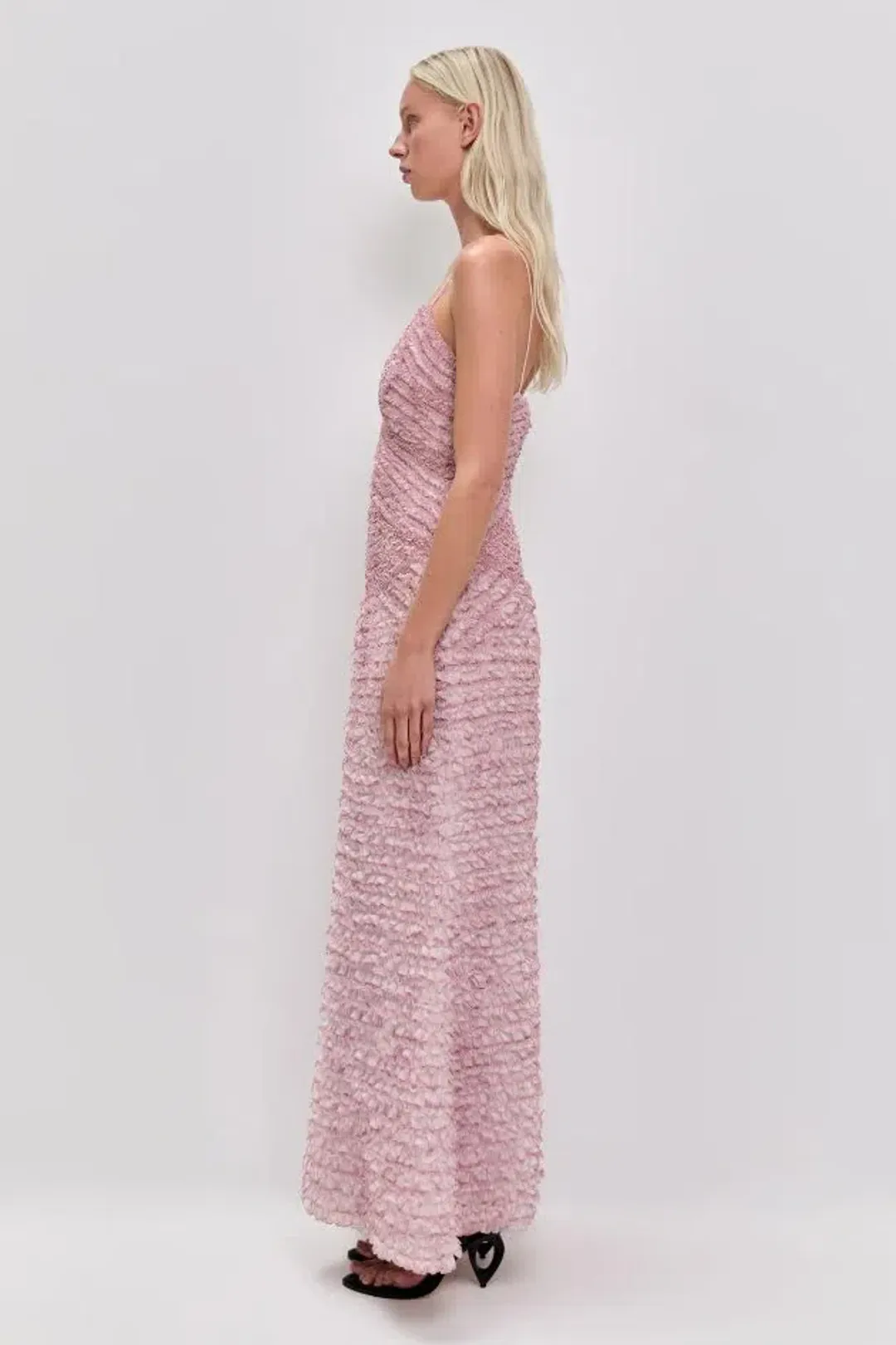 🩷🌸 NEW AJE Amaris Evening Gown – Rosewater Pink – Size 8 Formal Evening Maxi Dress🌸🩷 for rent on The Volte - main image