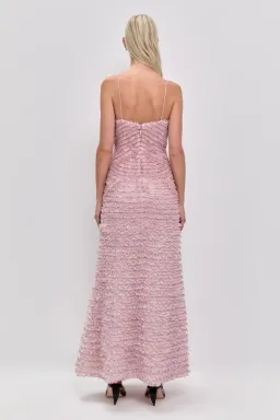 🩷🌸 NEW AJE Amaris Evening Gown – Rosewater Pink – Size 8 Formal Evening Maxi Dress🌸🩷 for rent on The Volte - image 3