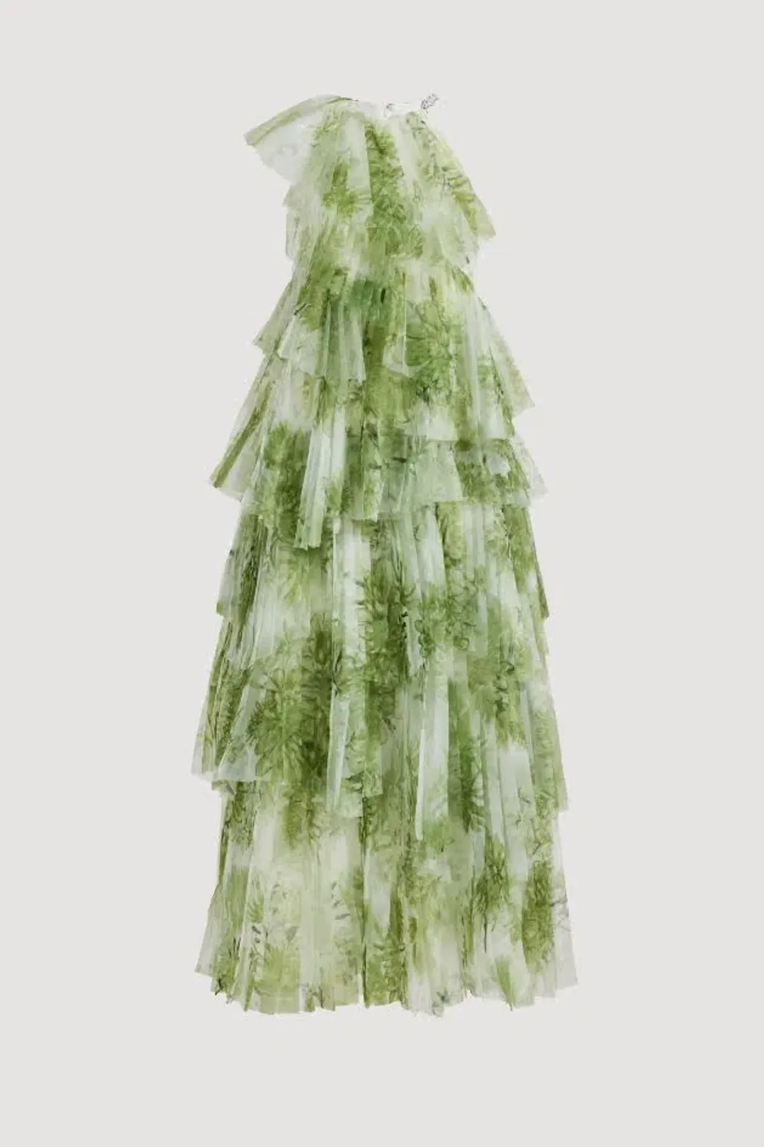 🌿 NEW AJE Westlyn Gown – Olive Native Floral Green – Size 14 Maxi Dress🌿 for rent on The Volte - main image
