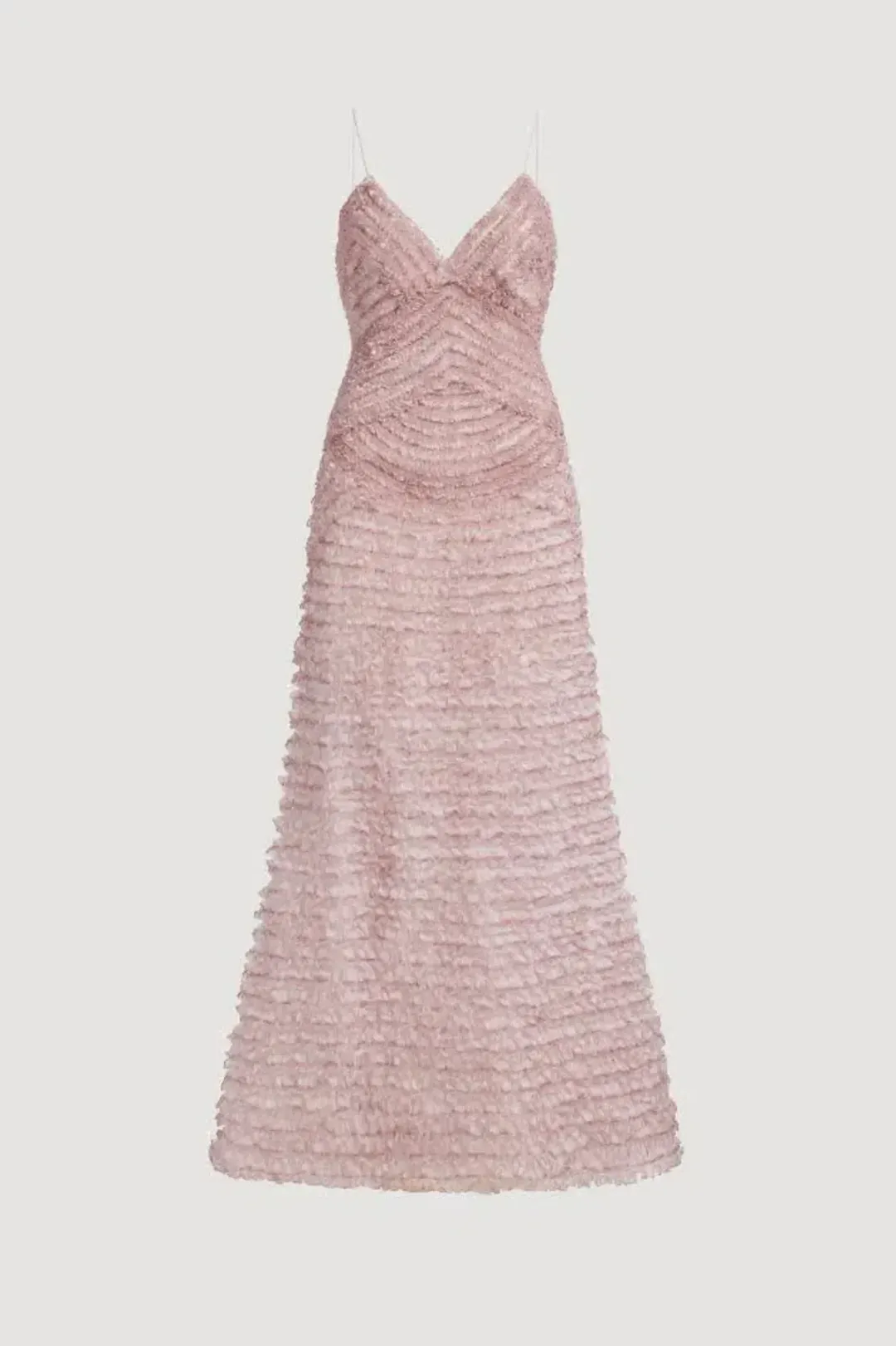 🩷🌸 NEW AJE Amaris Evening Gown – Rosewater Pink – Size 12 Formal Evening Maxi Dress🌸🩷 for rent on The Volte - main image