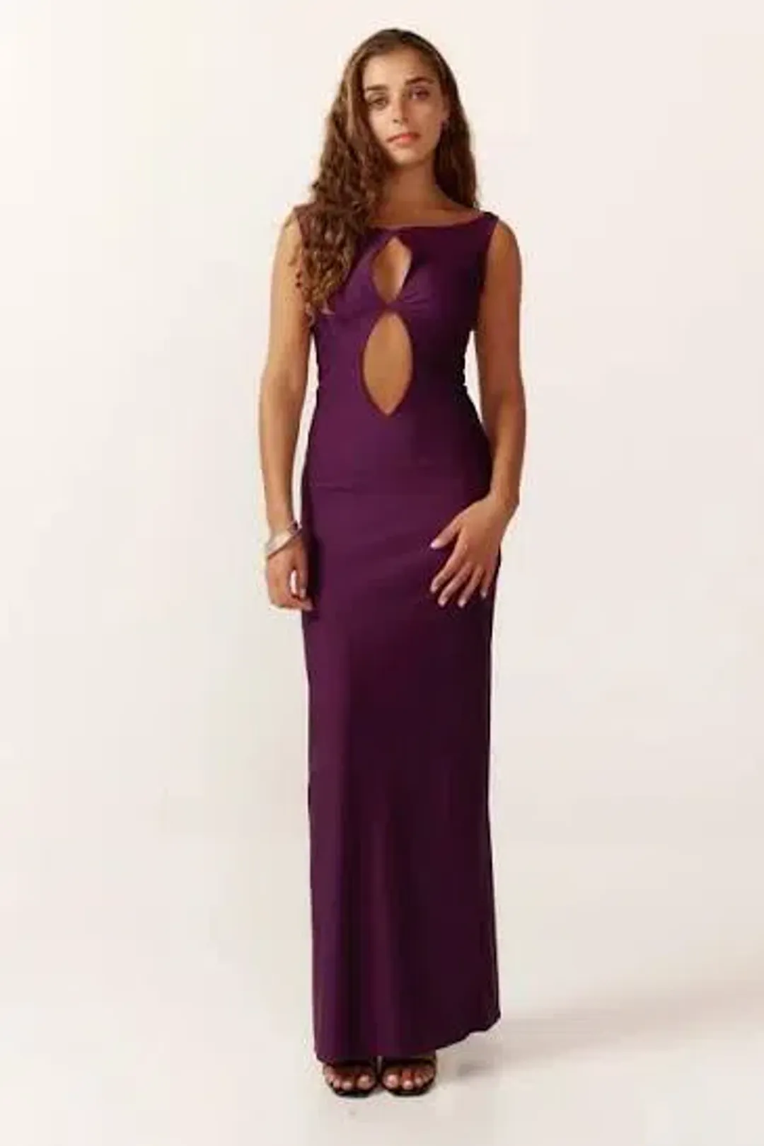 Ance Gria Passable Dress Purple/Plum size XS/6 for rent on The Volte - main image