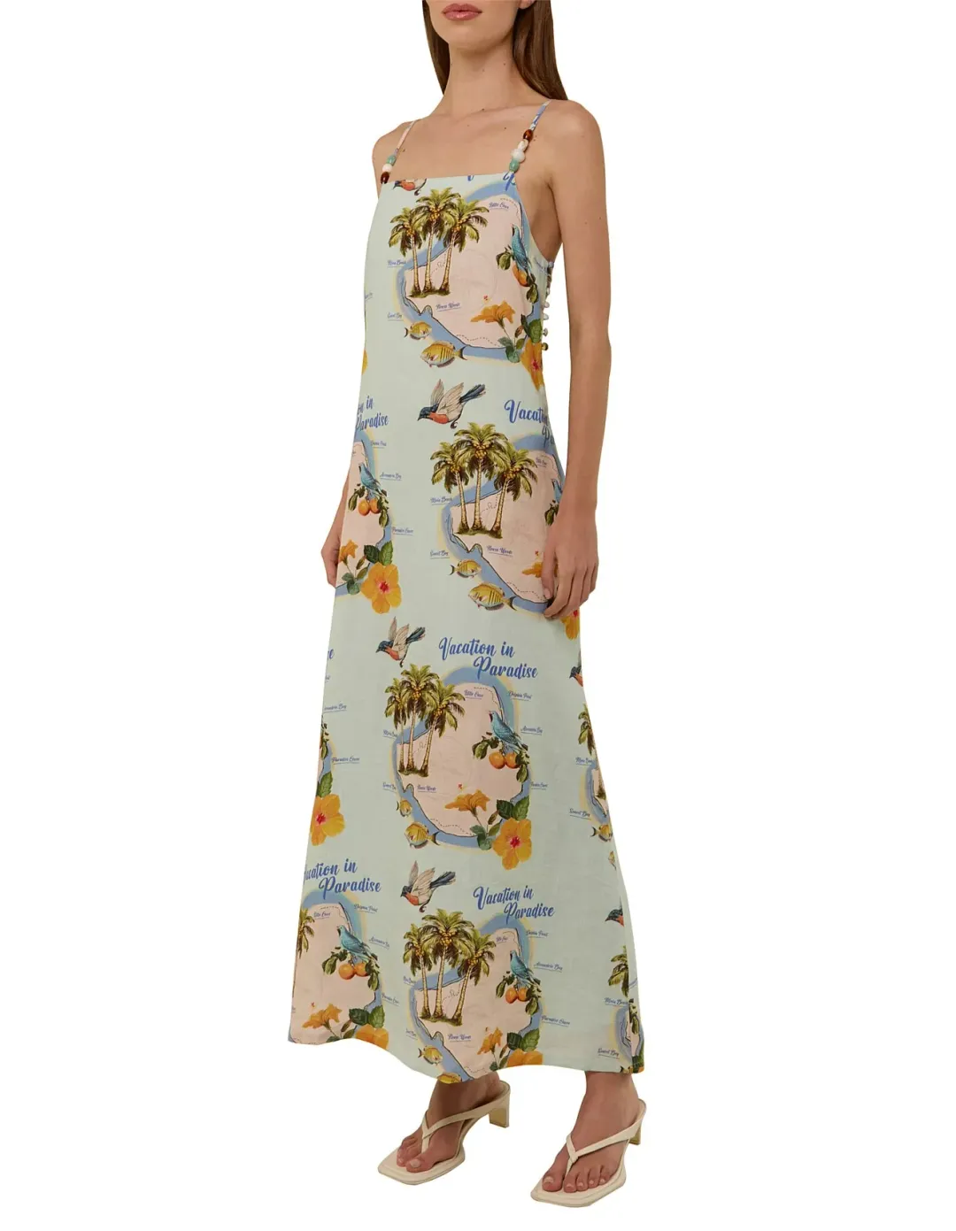 Palm Noosa Heidi Dress Size 10 AU Palm Paradise for rent on The Volte - main image