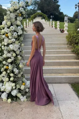 Ance Gria rose gown size XS for rent on The Volte - image 2