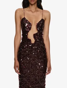 CHRISTOPHER ESBER Opaline Salacia Column Dress s8 for rent on The Volte - image 1