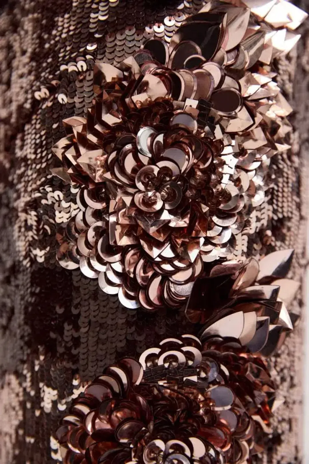 🤎 BRAND NEW AJE Halo Midi Sequin Dress – Size 10 - Chocolate Brown - Formal Evening Outfit🤎 for rent on The Volte - main image