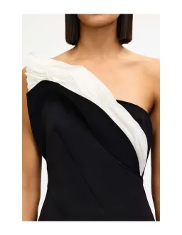 Acler Droxford Maxi Dress; black; size 8 for rent on The Volte - image 2