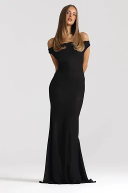 NATALIE ROLT ANITA DRESS BLACK SIZE 8 for rent on The Volte - image 4