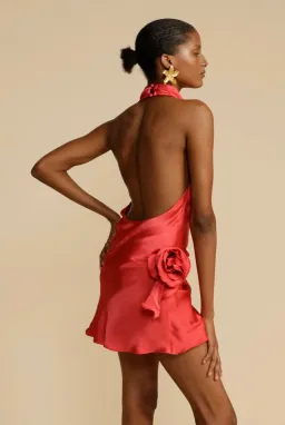 Arcina Ori Rosa Mini Dress Punch Red Size S (AU 8) for rent on The Volte - image 5