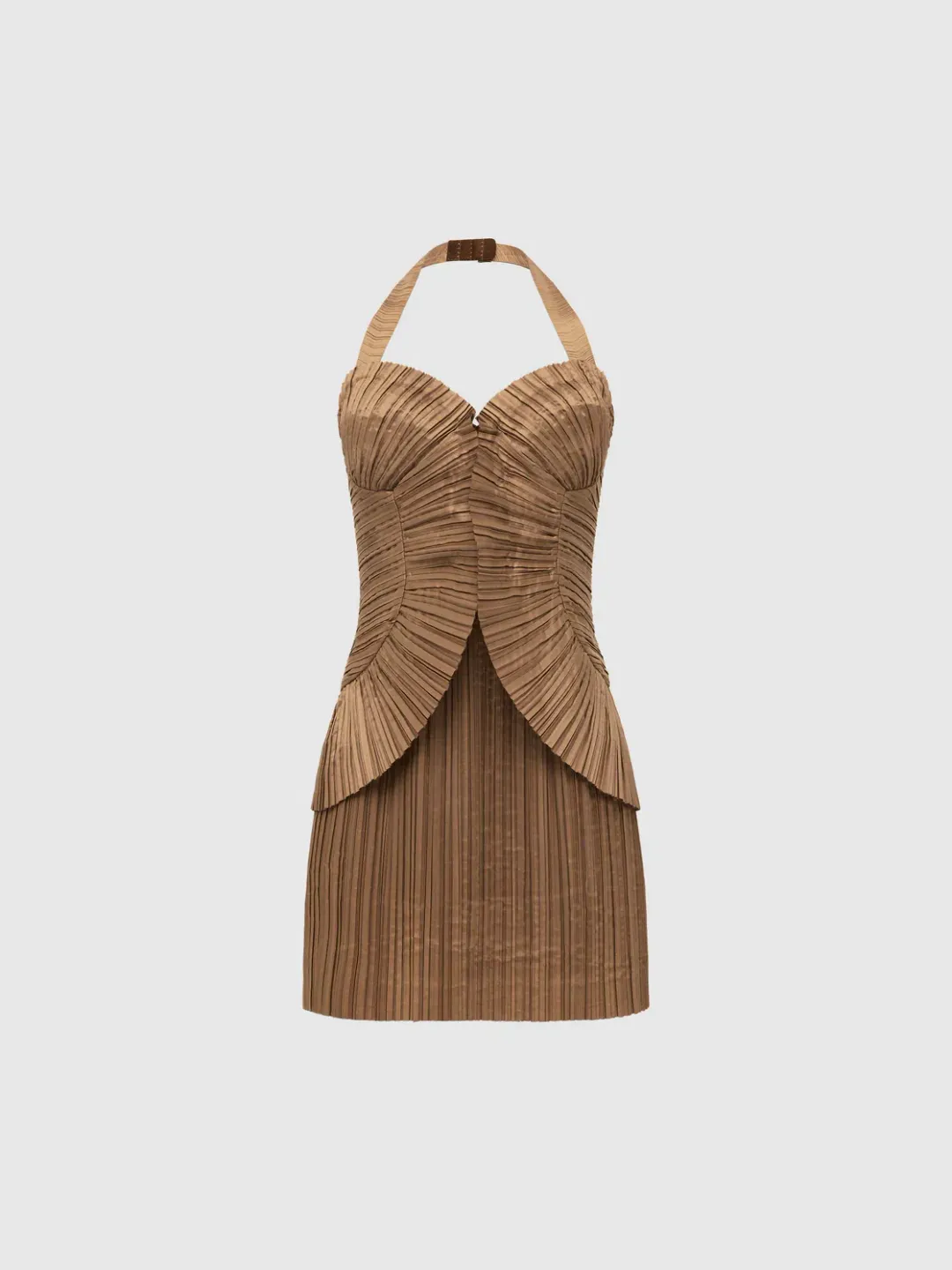 Soraya Pleated Mini Dress for rent on The Volte - main image