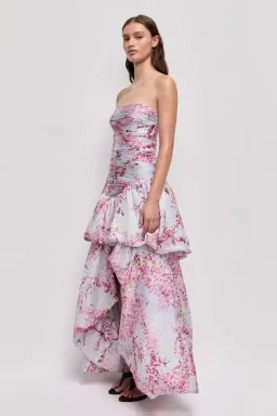 🍒 NEW AJE Ambrose Gown – Cherry Blossom – Size 12 Floral Formal Evening Gown 🍒 for rent on The Volte - image 5