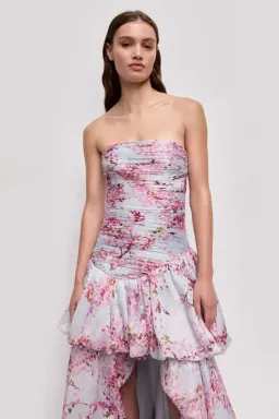 🍒 NEW AJE Ambrose Gown – Cherry Blossom – Size 14 Floral Formal Evening Gown 🍒 for rent on The Volte - image 4