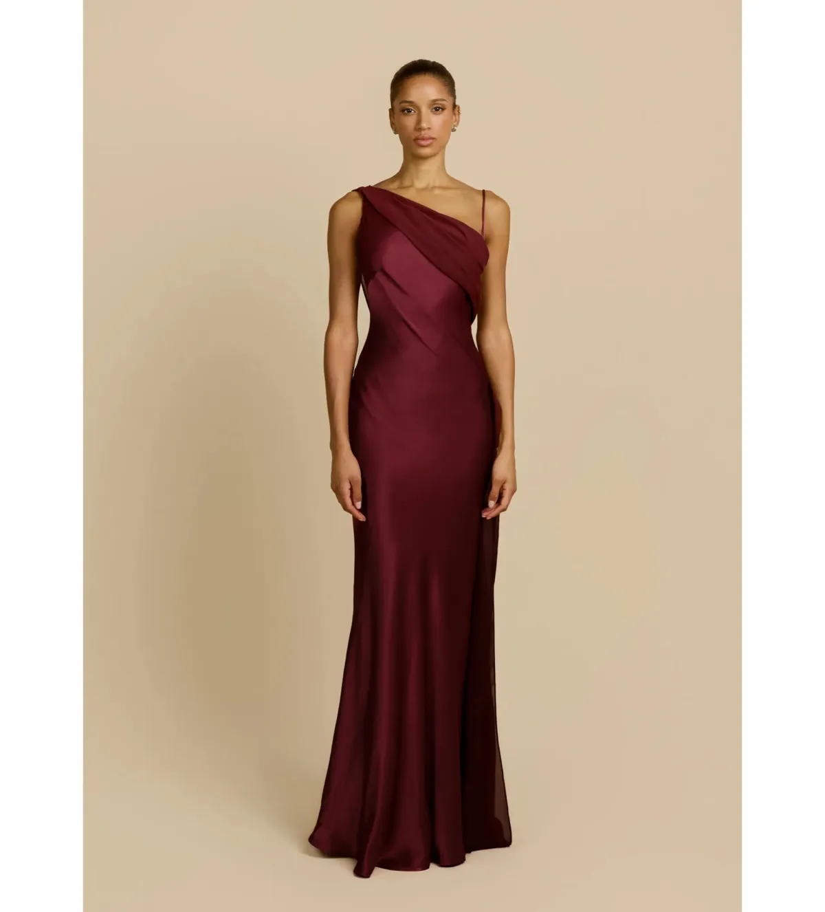 Arcina Ori Helena Maxi Dress Plum Size XS / 6 for rent on The Volte - main image